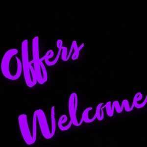 All offers are welcome. Bundle and save on most items!